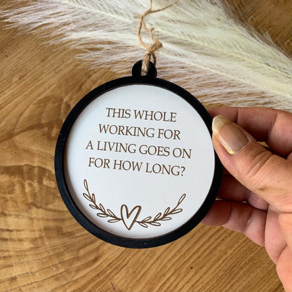 🎄Funny Wooden Tree Ornament🎁