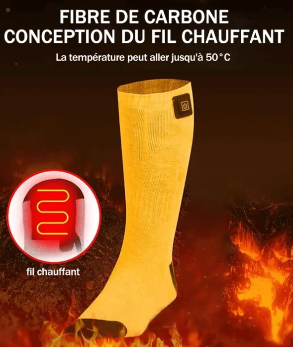 🧦Hot Sale🔥Unisex Heated Socks with Adjustable Temperature