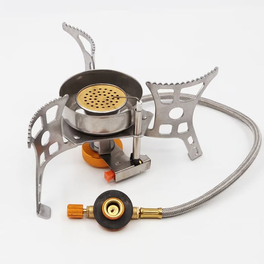 🔥Camping Outdoor Windproof Gas Burner