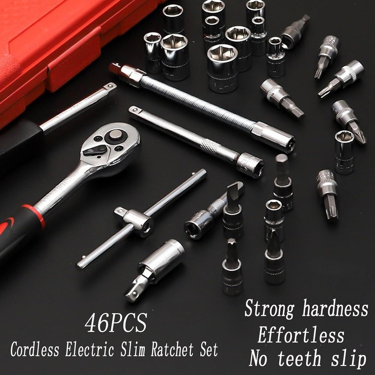 🎅Christmas Promotion 49%OFF🔥-🔧Cordless Electric Slim Ratchet Set