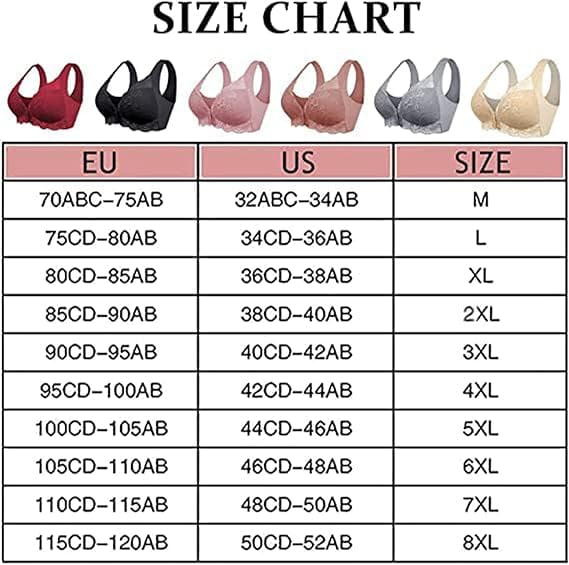 🎄2025 Full Coverage Front-Closure Support Bra Comfort & Sleep Bra✨