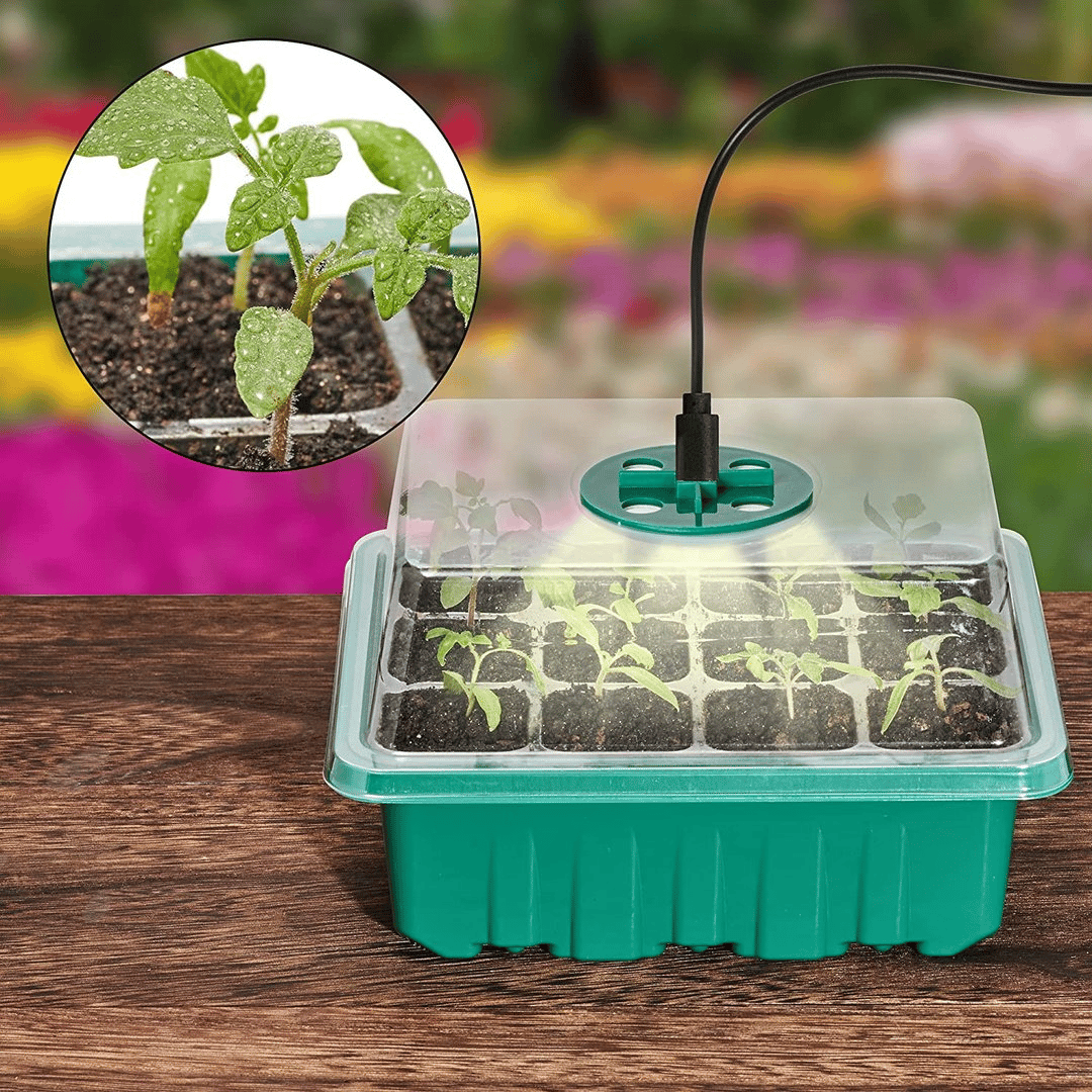 ✨LAST DAY 49% OFF🔥Adjustable Humidity Seed Starter Trays