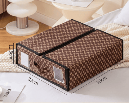 Sturdy Foldable Bed Sheet Closet Organizers and Storage