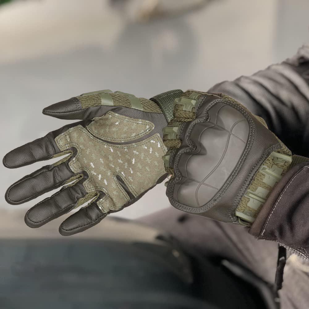 Rubber Guard Tactical Gloves
