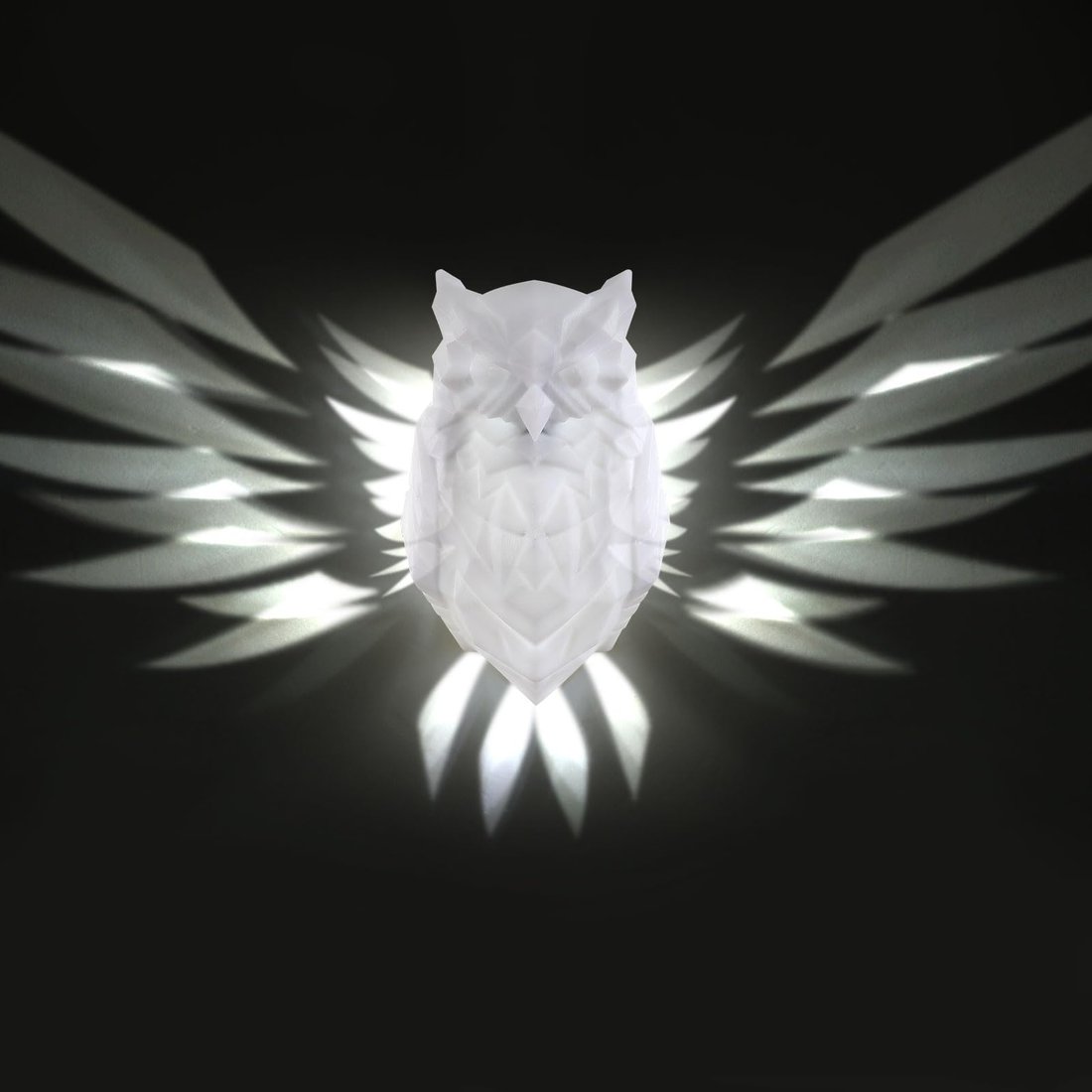 3D Animal Owl Wall Light