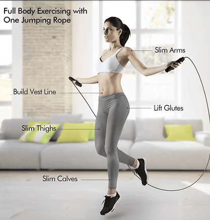 🔥Skipping Rope with Counter (Gravity Ball with/without Rope)