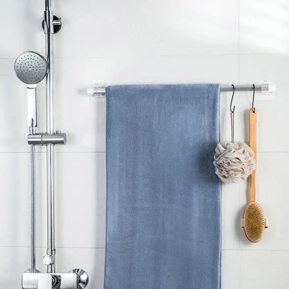 Nail-Free Adjustable Curtain Rod Hooks(Set of 2)