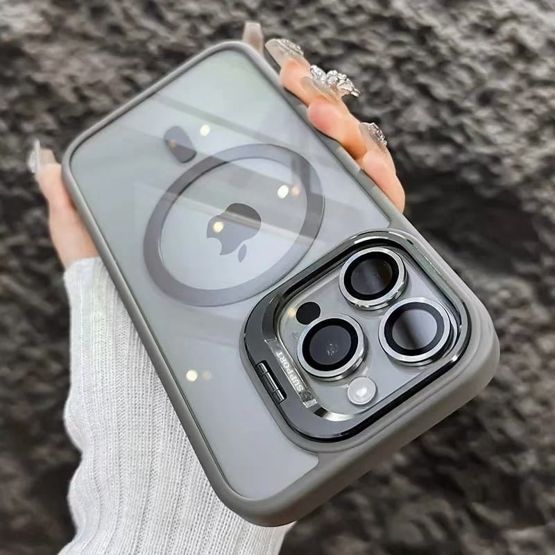 🔥New In Phone Case for iPhone 16 Series - Invisible Camera Lens Holder Magnetic Case for iPhone