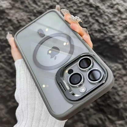 🔥New In Phone Case for iPhone 16 Series - Invisible Camera Lens Holder Magnetic Case for iPhone