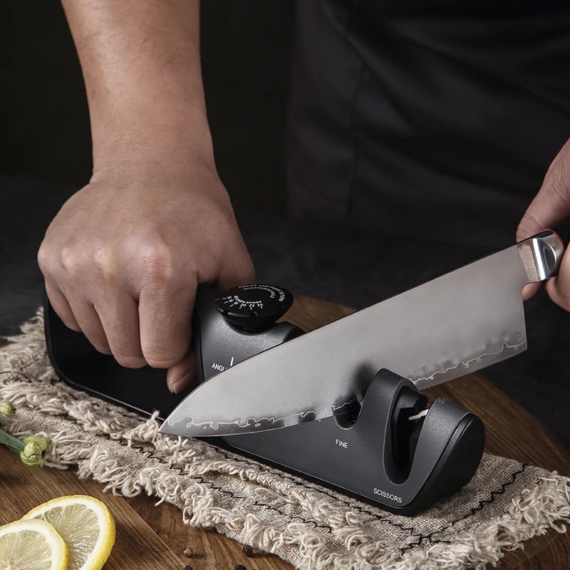 🎁Angle-Adjustable Knife Sharpener