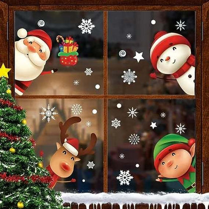 🔥Hot Sale 50% OFF- ❄Christmas Window Clings