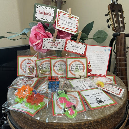 🎅30-Day Christmas Elf Adventure Kit