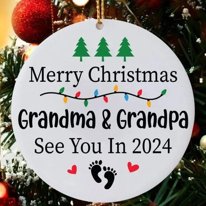 🔥CHRISTMAS PRE-SALE 50% OFF🎁SEE YOU IN 2025 CHRISTMAS TREE ORNAMENT