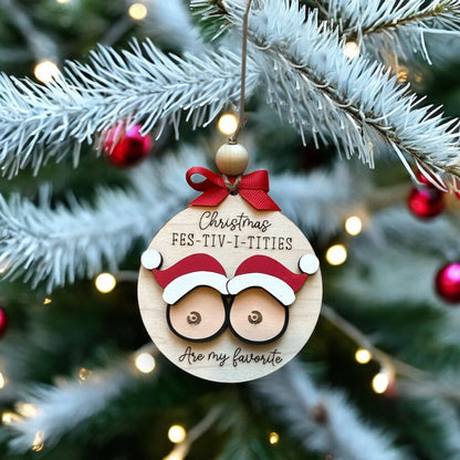 🔥CHRISTMAS PRE-SALE 50% OFF🎁-🤣Funny Adult Christmas Ornament🎄