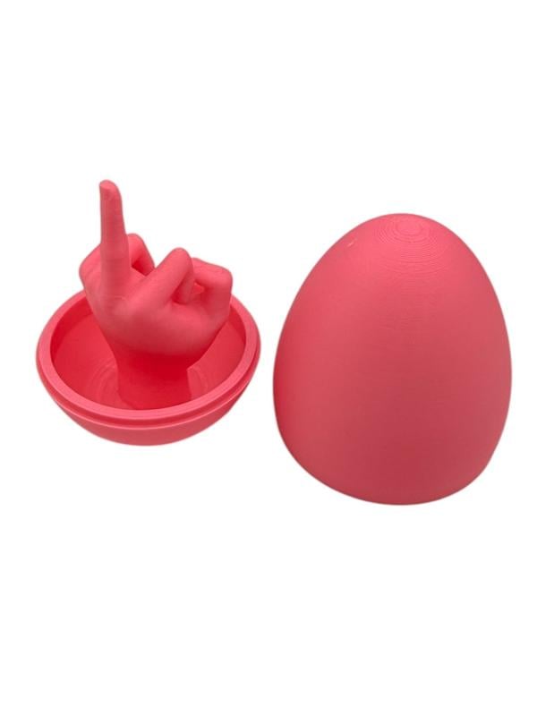 🎁Last Day 49% OFF🔥Easter Egg Surprise – Funny 3D Printed Middle Finger Egg