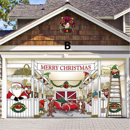 🎄Last Day Sale 49% OFF - Christmas 2024 Reusable Garage Door Decoration