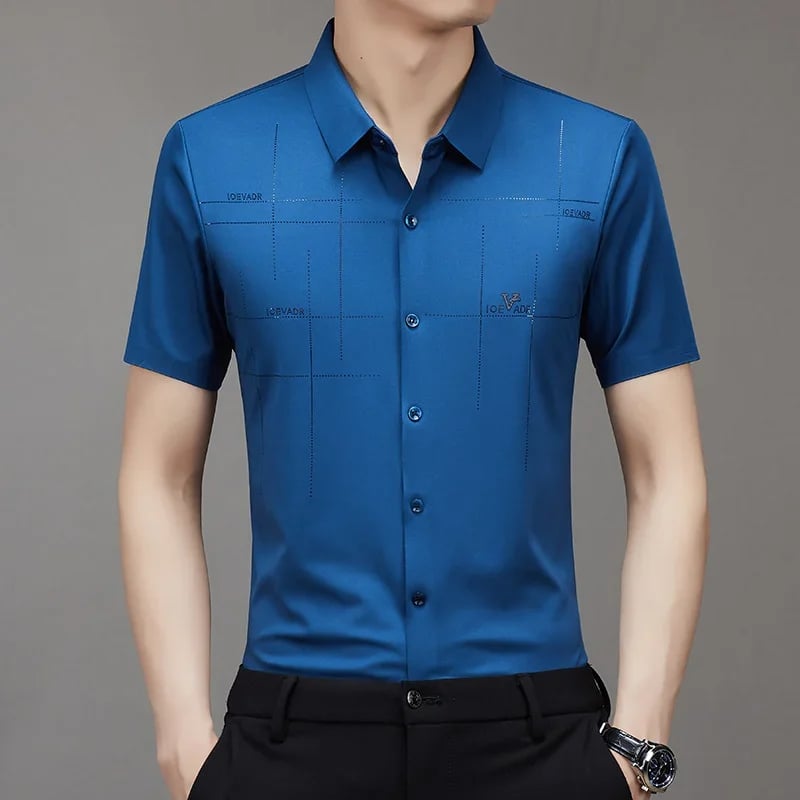 MEN'S ICE SILK BUSINESS SHIRT