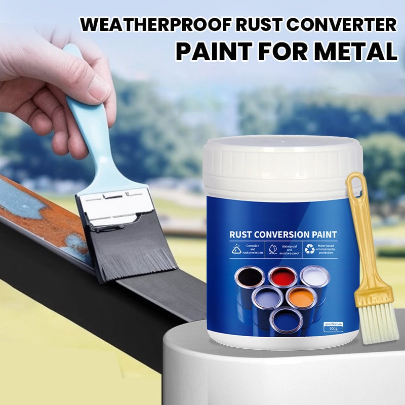 🔥 Hot Sale 49% OFF 🔥 - Weatherproof Rust Converter Paint for Metal