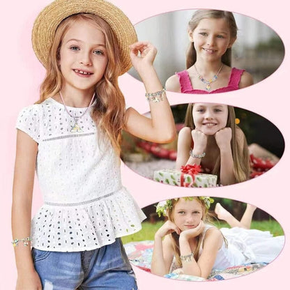 🔥Last 4 hours 57% OFF - ✨Girls Charm Bracelet Making Kit