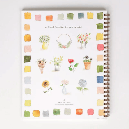 🔥LAST DAY 60% OFF - 💕Watercolor Workbook 🖼️Beginner-Friendly