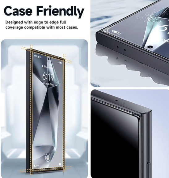 📱2025 New Samsung Invisible Screen Protector - 45 ° Privacy Protection