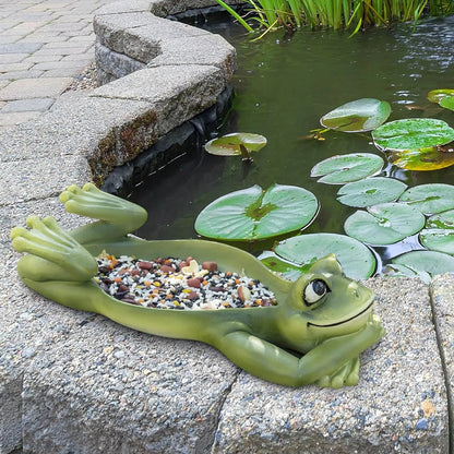 🐸Resin Frog Bee Feeder