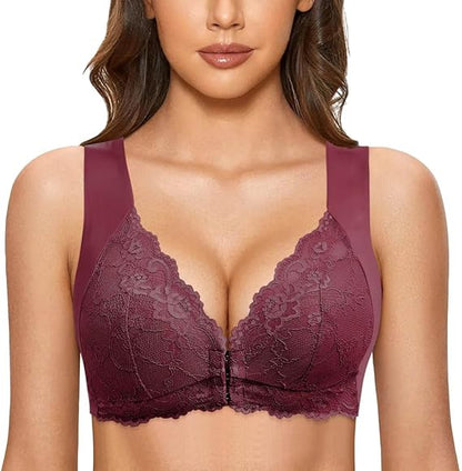 🎄2025 Full Coverage Front-Closure Support Bra Comfort & Sleep Bra✨