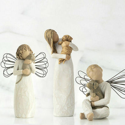 🔥Last Day 70% OFF🔥Angel of Friendship Dog Monument Figurine
