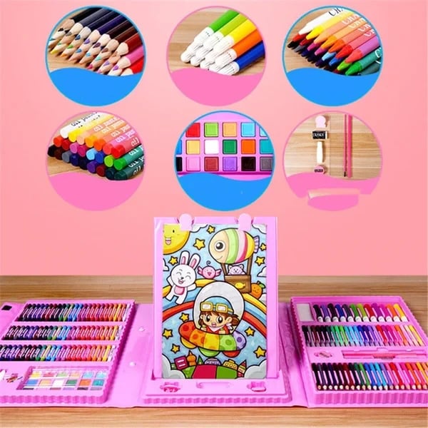 🔥Deluxe 6-In-1 Art Creativity Set (🎁The Best Present For Kids)