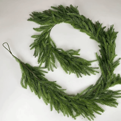 🔥LAST DAY 50% OFF💥Natural Christmas Greenery - Norfolk Pine Garland🌲