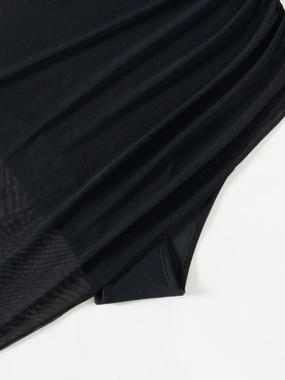 💥Last Day Special Sale 49% OFF💃Slimming Mesh Sheer Sarong Wraps Swimsuit