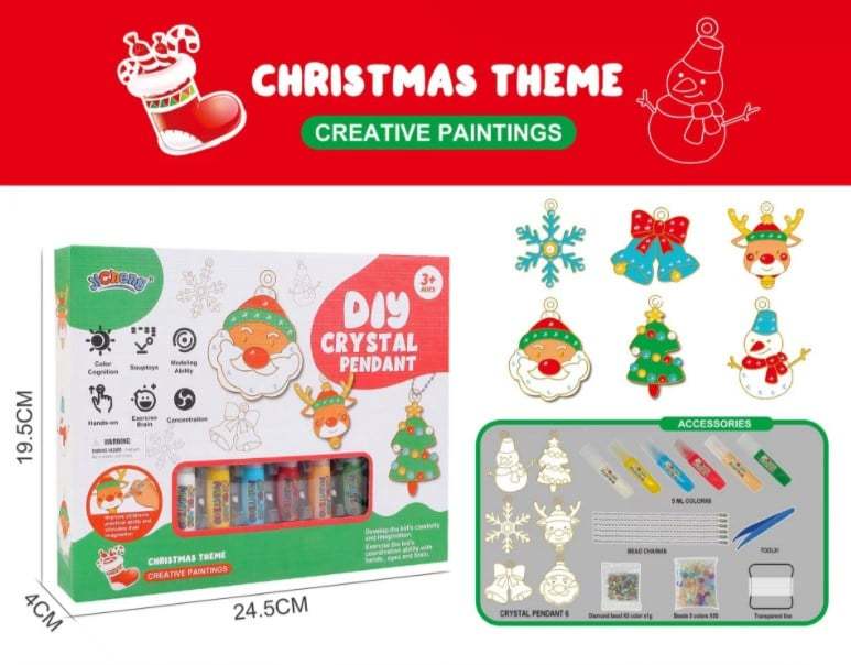 🎁DIY Crystal Paint Arts and Crafts Set🔥