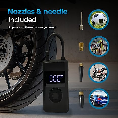 💥LAST DAY SALE 49% OFF🔥4-in-1 Multifunctional Portable Tire Airpump