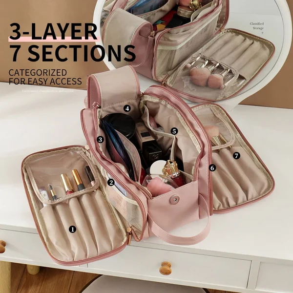 ✨Mother's Day Sale🎁-Large-capacity Travel Cosmetic Bag