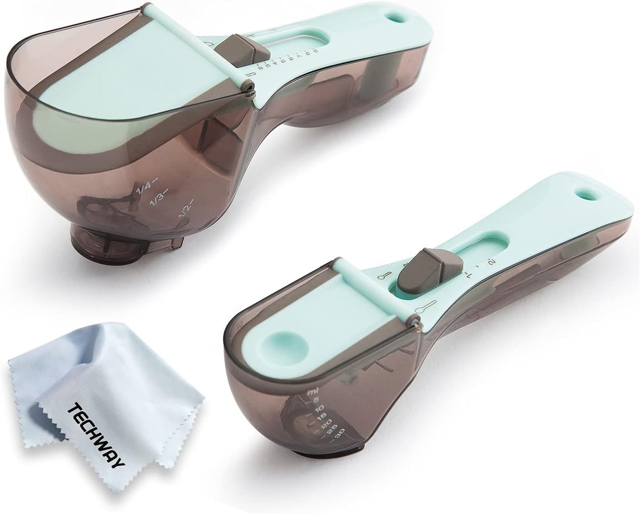 Adjustable Measuring Cups and Spoons Sets