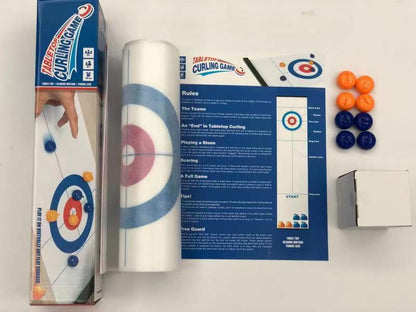 🥌Family Leisure Game Tabletop Curling Ball