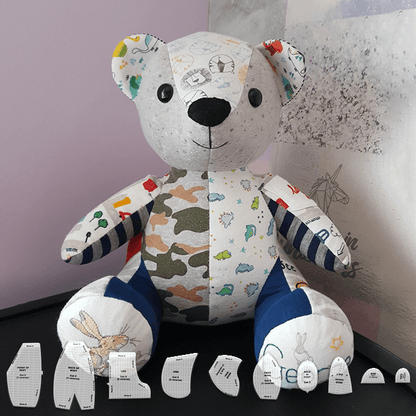 Memory Bear Template Ruler Set - With Instructions