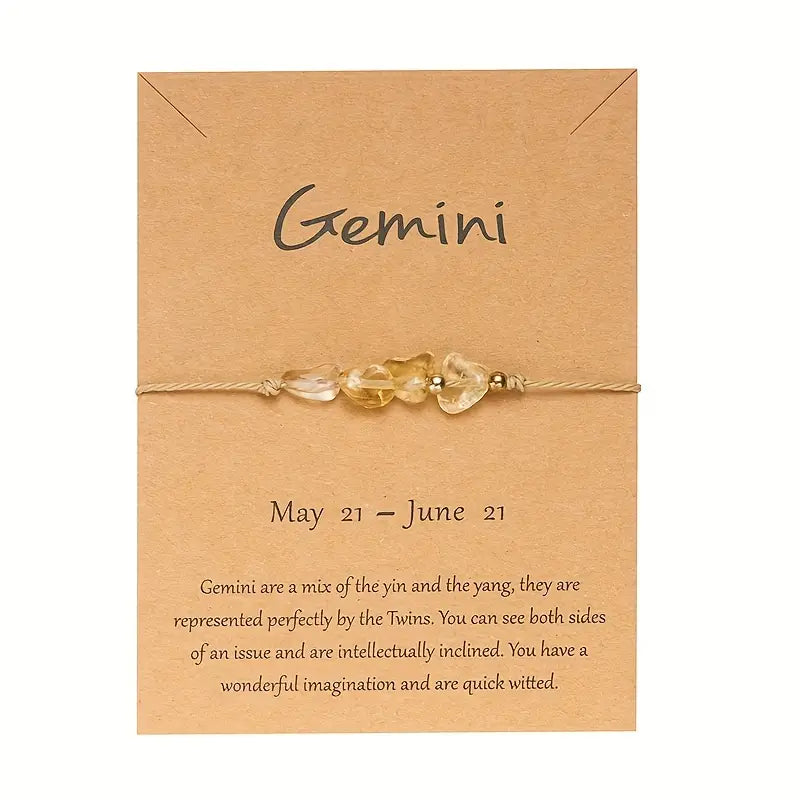 ✨Constellation Astrology Gemstone Bracelet
