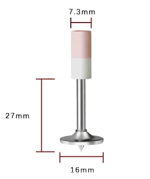 Small screw for nails (without nail gun)