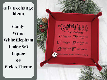 🎲Christmas Dice Tray for Gift Exchange Games🎁