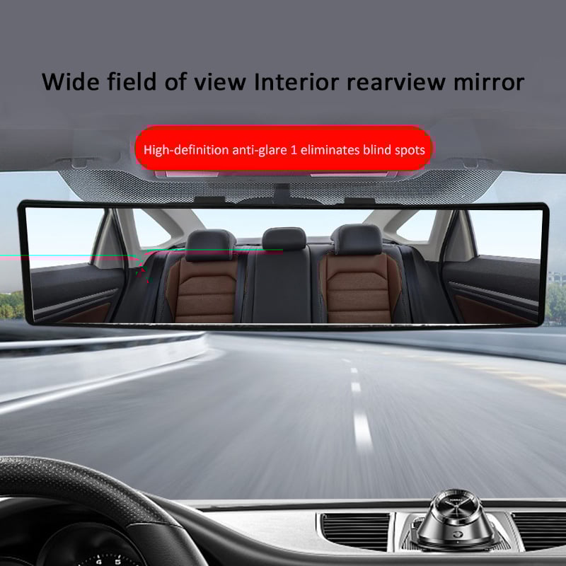 🔥High-Definition Reversing Auxiliary Mirror: Wide-Angle, Anti-Fog, and Anti-Glare Curved Design!