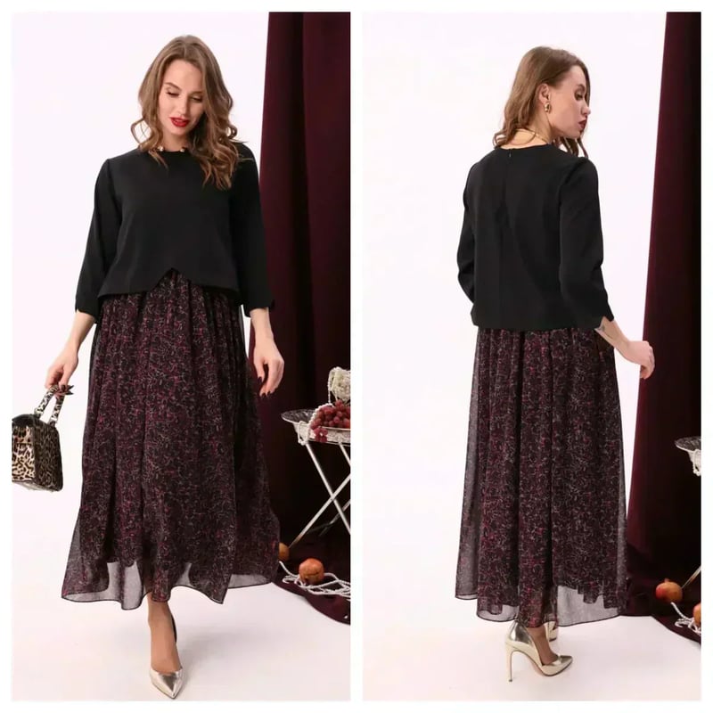 💗Skirt set with elegant bust