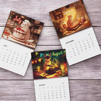 🧑‍🍳Cooking Cats Calendar 2025