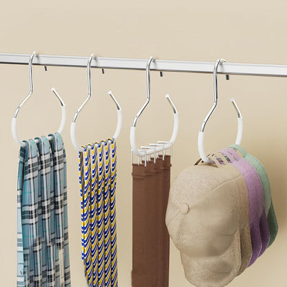 Open-Ring Closet Hangers for Scarves, Hats & Accessories