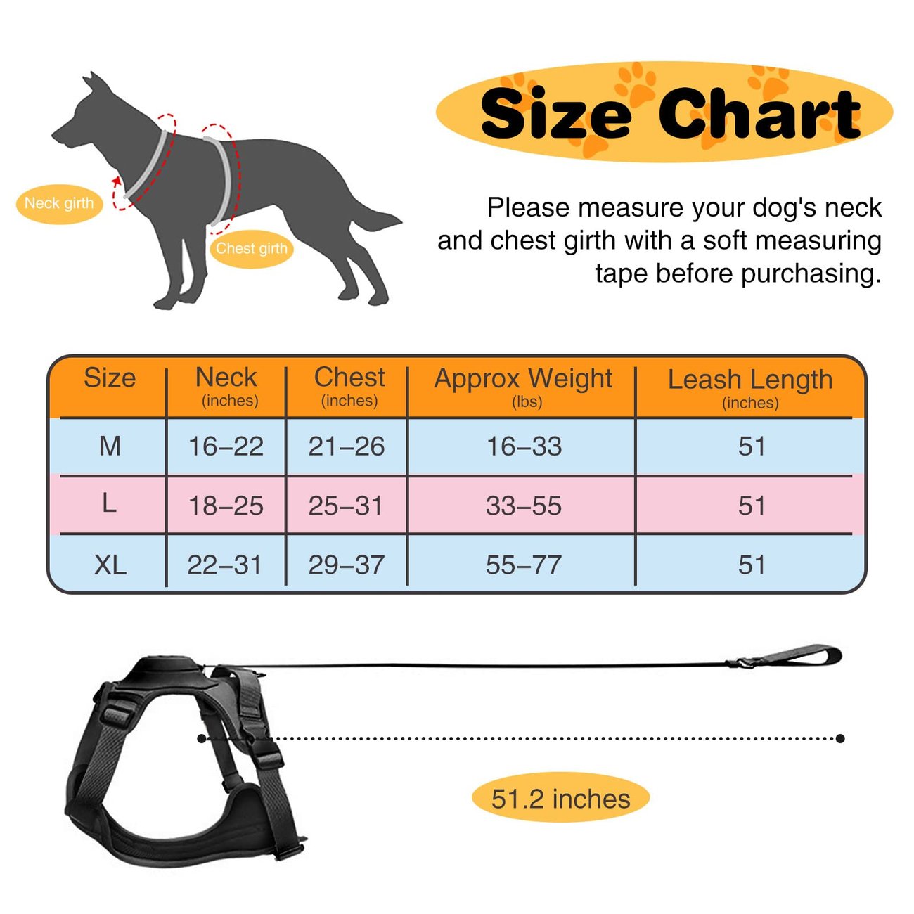 SUMMER HOT SALE - Dog Harness and Retractable Leash Set All-in-One
