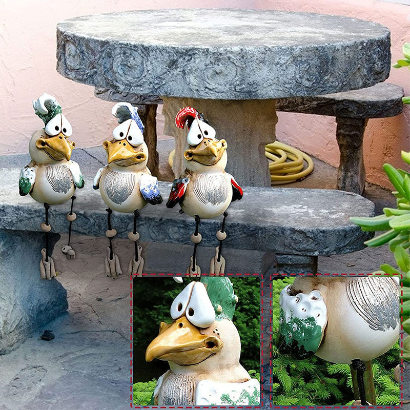 Resin Chicken Garden Ornament🐥🐥You Can't Miss It！（Free Shipping）