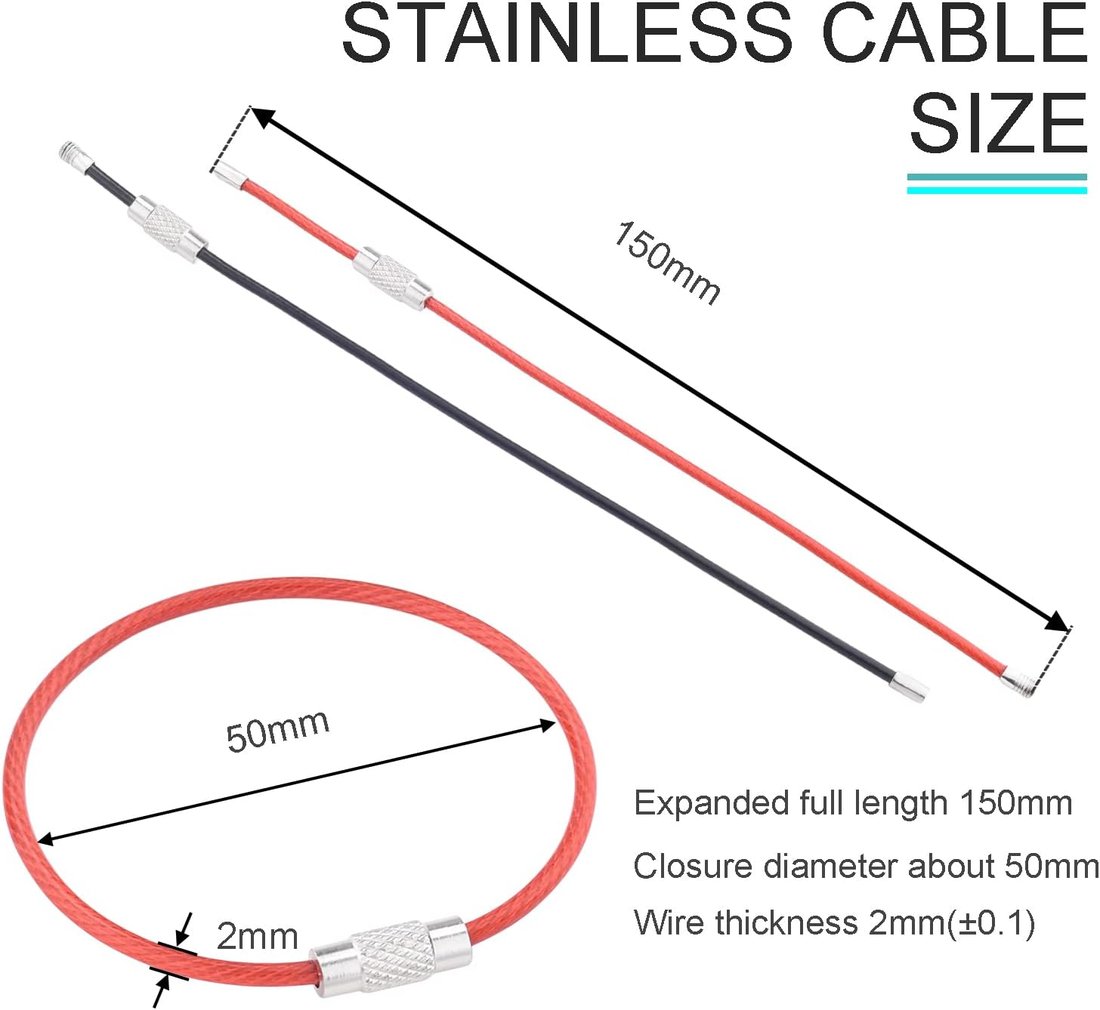 🎁Hot Sale 49% OFF⏳Wire key ring🔑