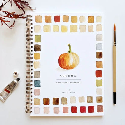 🔥LAST DAY 60% OFF - 💕Watercolor Workbook 🖼️Beginner-Friendly