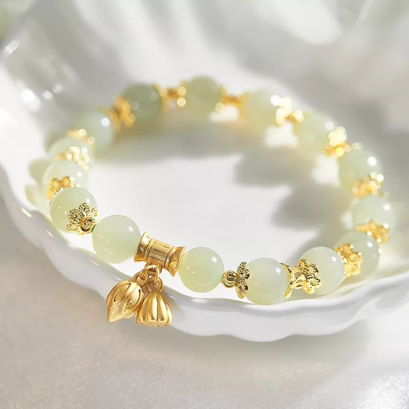 ⚡Last Day Promotion 49% OFF 💞--HETIAN JADE LUCKY BRACELET