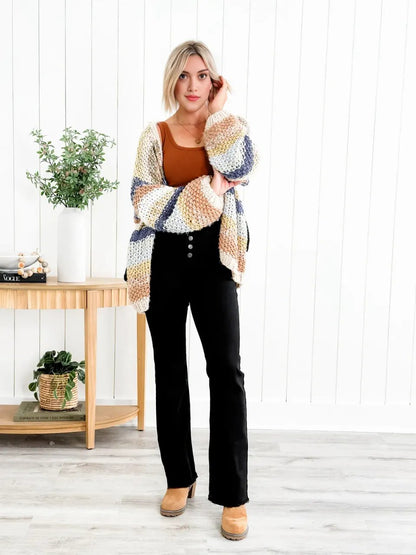 📢New Exclusive Flash Sale 49% OFF💕Mid Rise Button Fly Bootcut Jeans